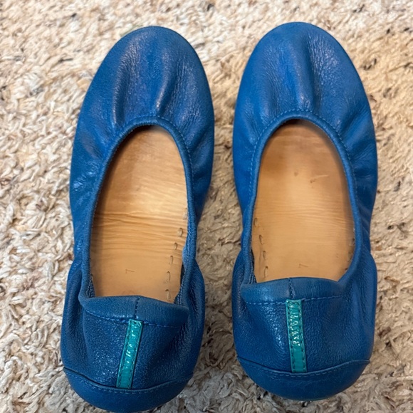 Tieks Shoes - Womens cobalt blue Tieks—size 7.  Gently worn. Excellent used condition.